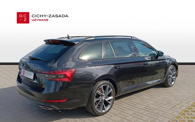Skoda Superb cena 157900 przebieg: 66168, rok produkcji 2020 z Bukowno małe 781